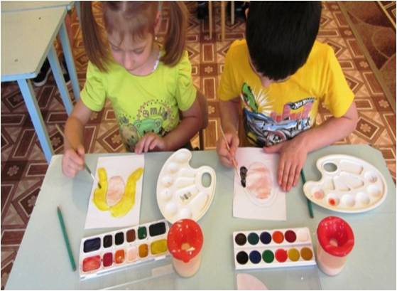 Описание исследования Экспериментирование с цветом как средство развития изобразительного творчества старших дошкольников