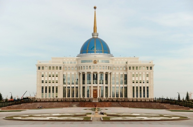 Урок по казахскому языку на темуАстана