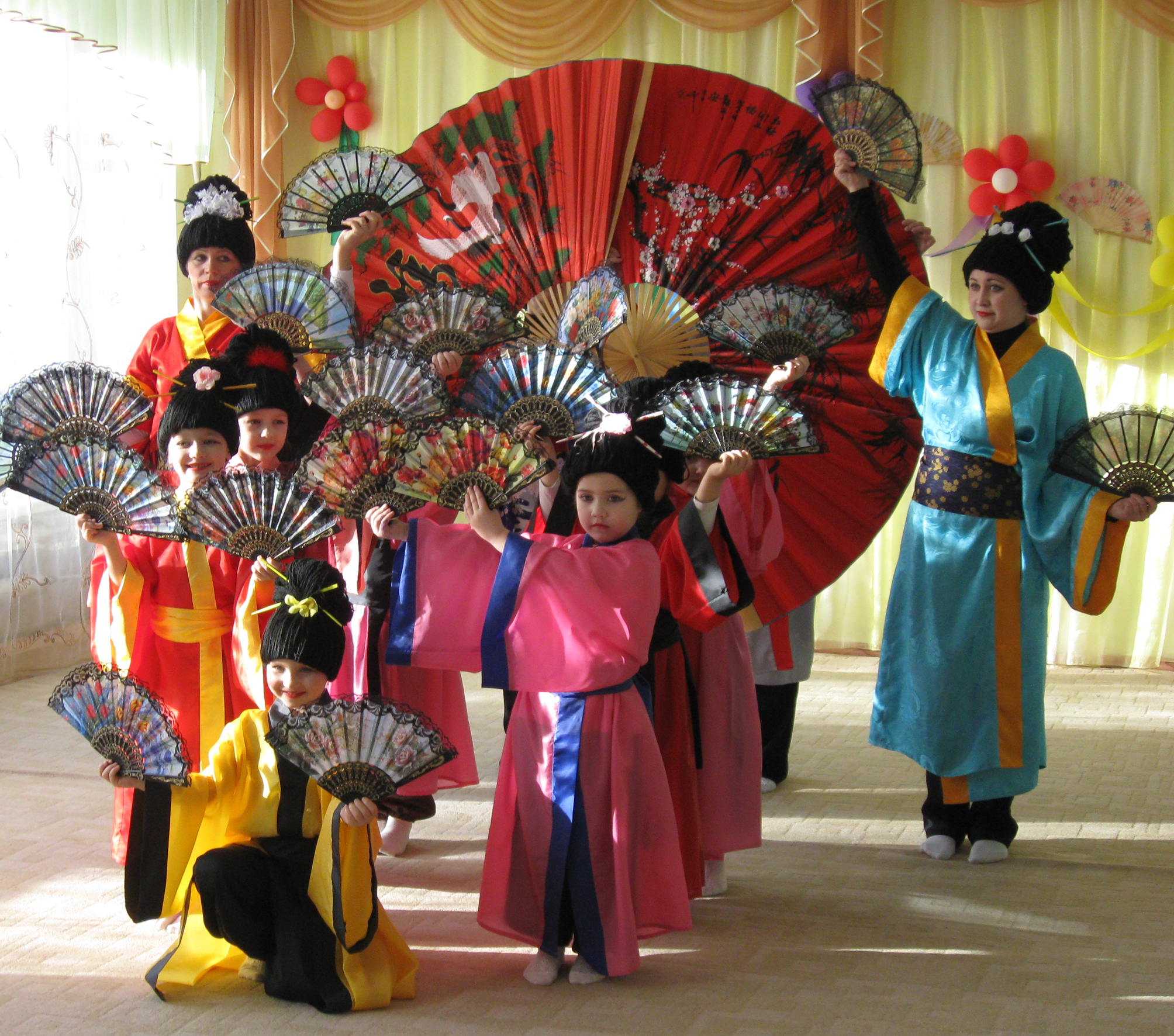 Реализация проекта Многоцветие культур (сценарий праздника Страна Япония.