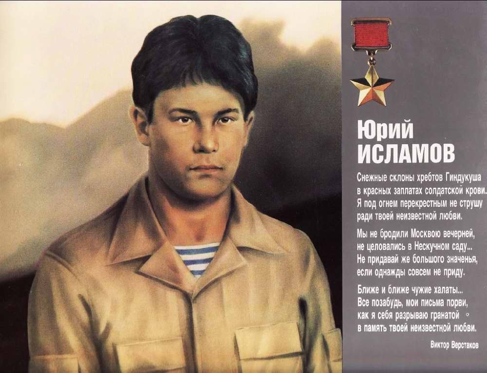 Список героев на тему Герои афганской войны