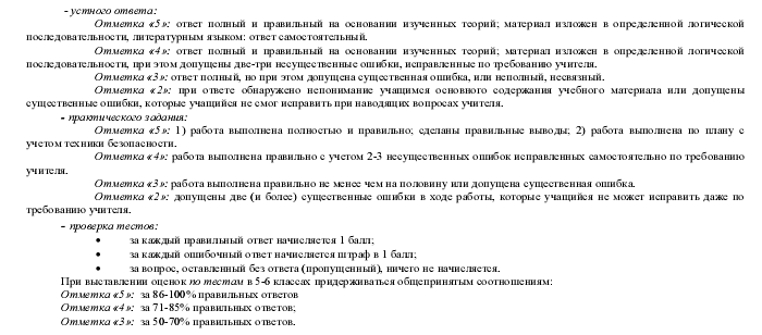 Рабочая программа учебного курса «ИНФОРМАТИКА» (5 класс - ФГОС)