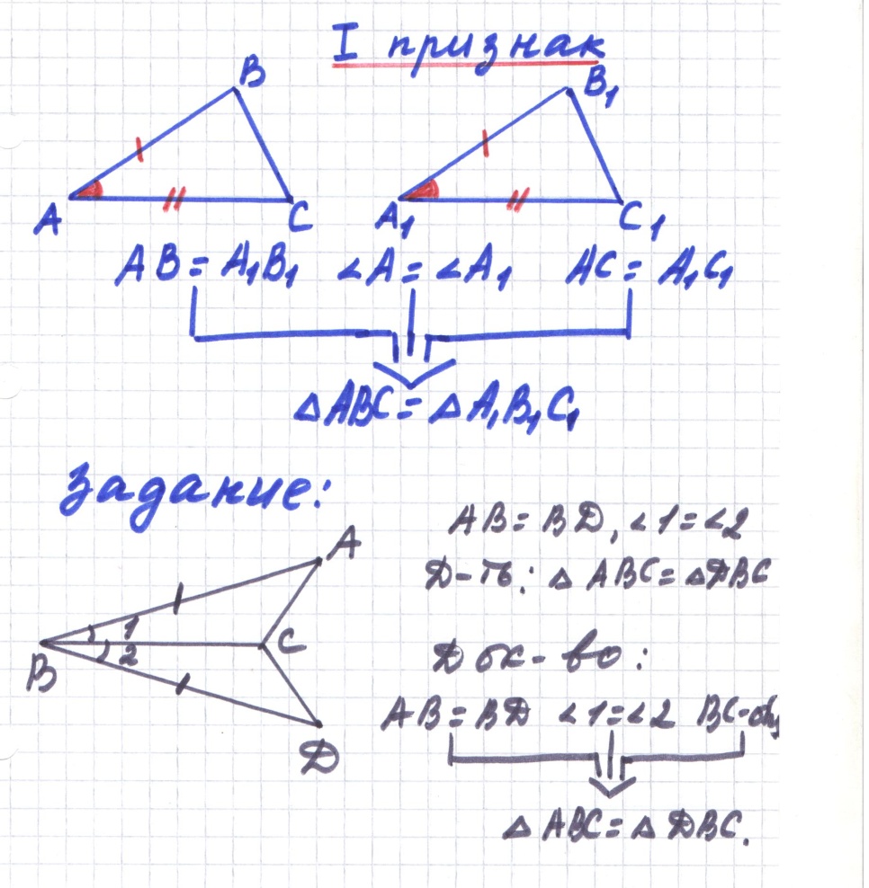 Открытый урок по геометрии Применение граф-схем при решении задач