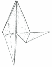 Урок технологии Изготовление журавлика в технике оригами