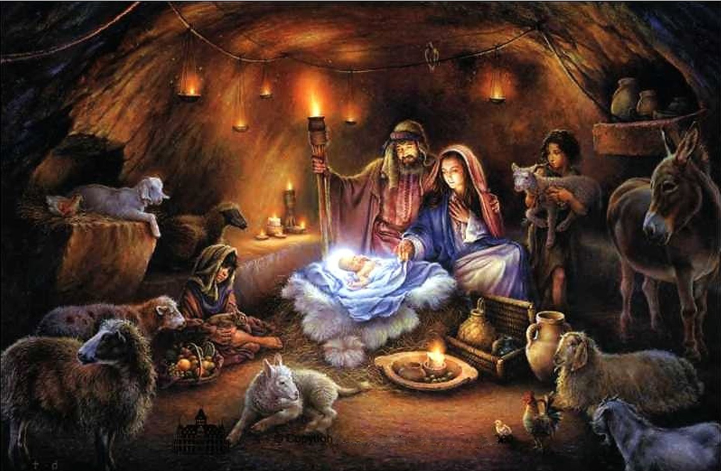 Конспект урока Рождество Христово (2 класс)