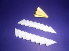 Конспект занятия «Использование звездочки обдумывания» и технологической карты в проектировании при изготовлении цветка нарцисс из треугольных модулей оригами. 1 год обучения