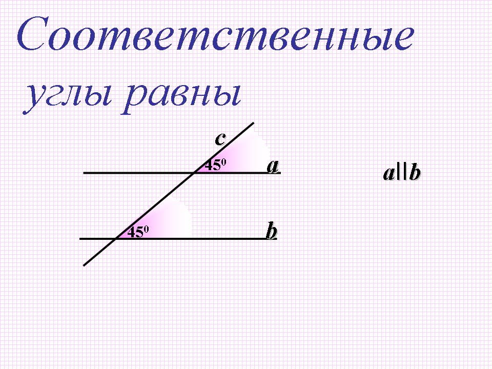 Сумма углов треугольника 7 класс