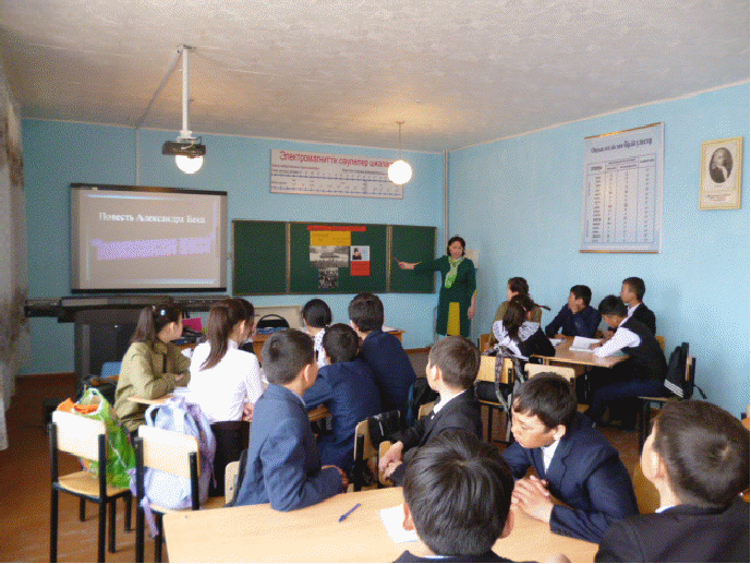 Урок литературы на тему Волоколамское шоссе ( 8 класс)