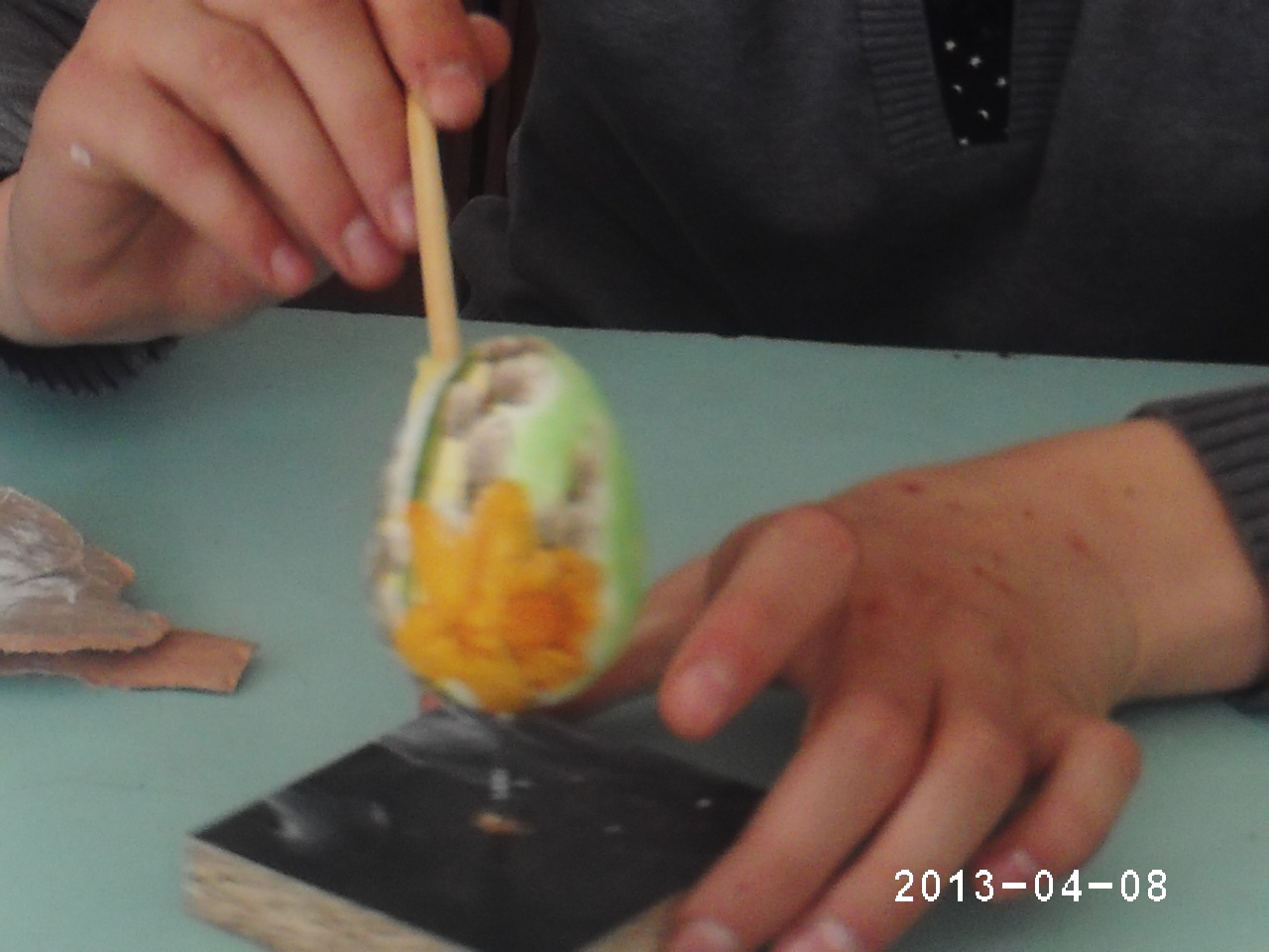 Пасха. Выполнение росписи пасхального яйца в технике декупаж