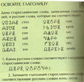 Конспект урока в 7 классе на тему «История возникновения славянской письменности»
