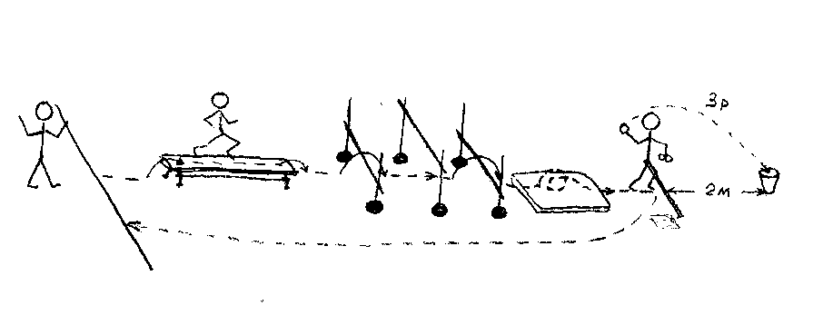 Спортивное мероприятие Папа, мама, я - спортивная семья.