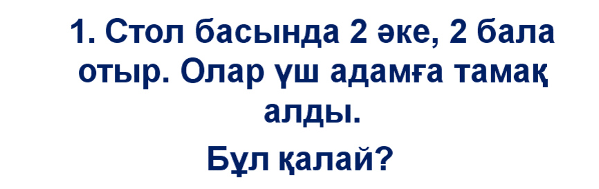 Сабақ жоспары: 2-сынып сабақ жоспары