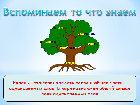 Урок русского языка в начальной школе с использованием ИКТ в условиях внедрения ФГОС