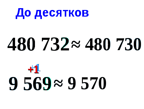 Конспект урока + презентация по математике на тему: Округление натуральных чисел (5 класс.)