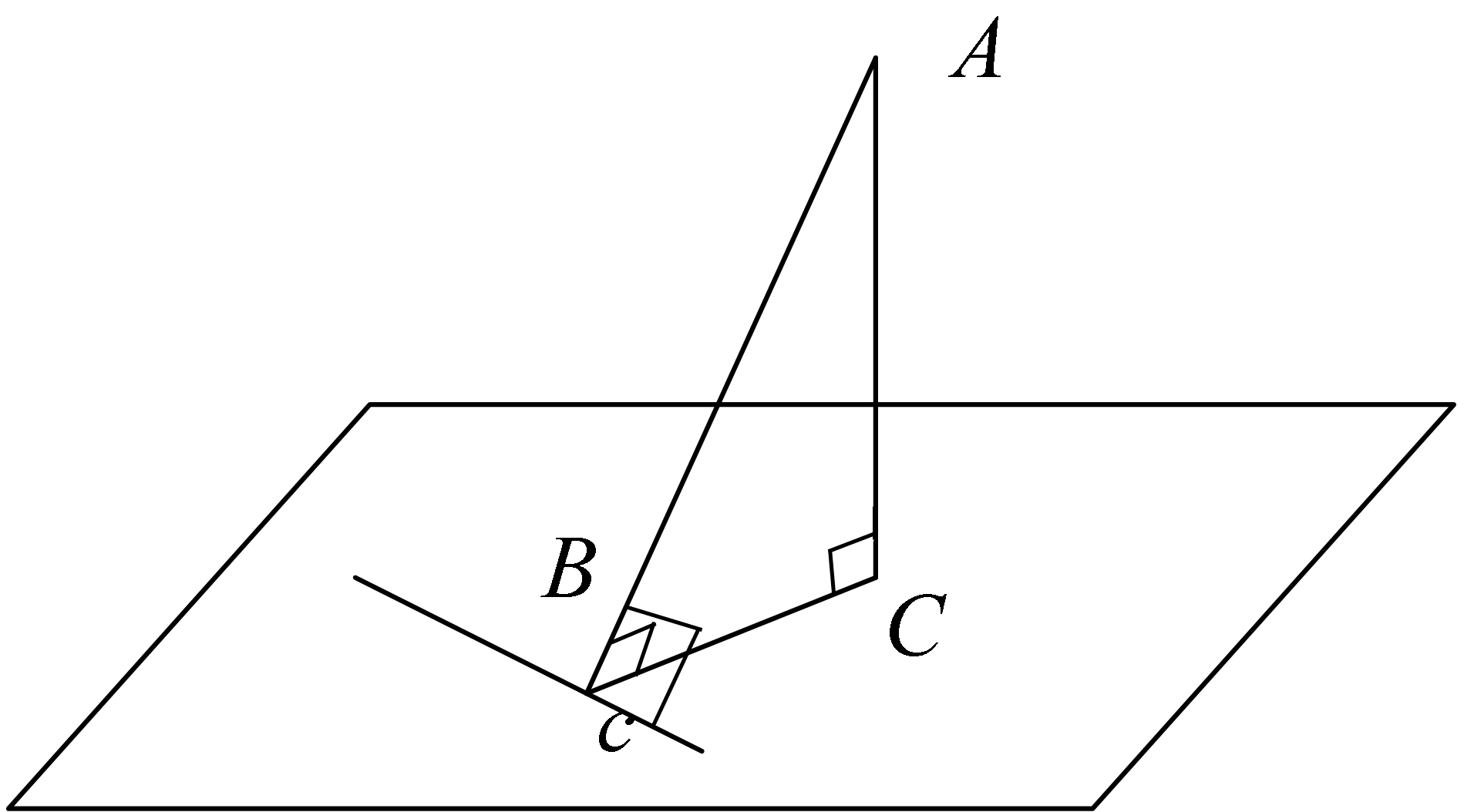 A перпендикулярно b