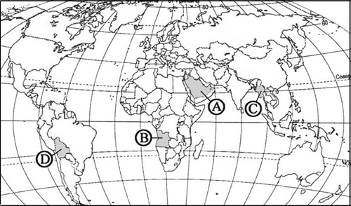 Тест Классификация стран мира и Международные организации 10 класс, 1-2 вариант