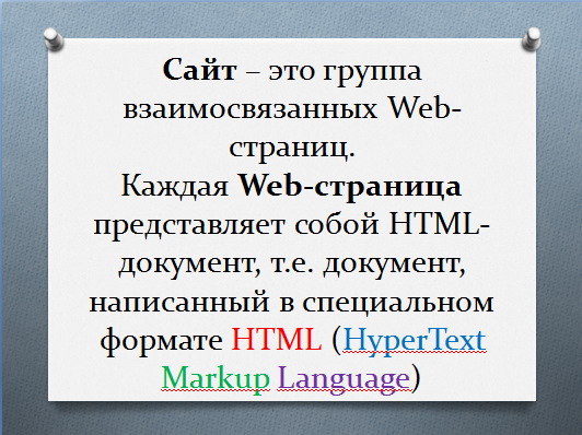 Конспект урока по теме Способы создания сайтов. Понятие о языке HTML. Структура HTML-документа 10 класс (профильный)