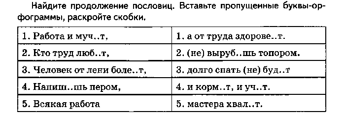 Методическая разработка урока русского языка в 5 классе
