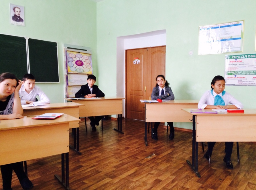Intellectual game Kazakhstan and Great Britain for senior pupils