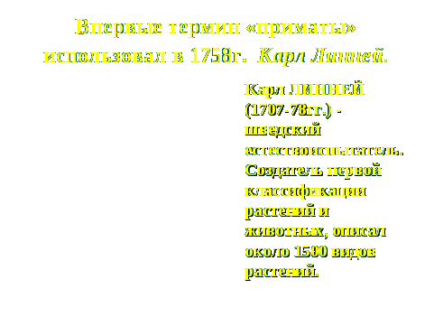 Конспект урока по биологии на тему Отряд Приматы (7 класс)