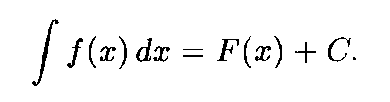 Курсовая работа Первообразная и неопределённый интеграл