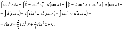 Курсовая работа Первообразная и неопределённый интеграл