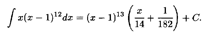 Курсовая работа Первообразная и неопределённый интеграл