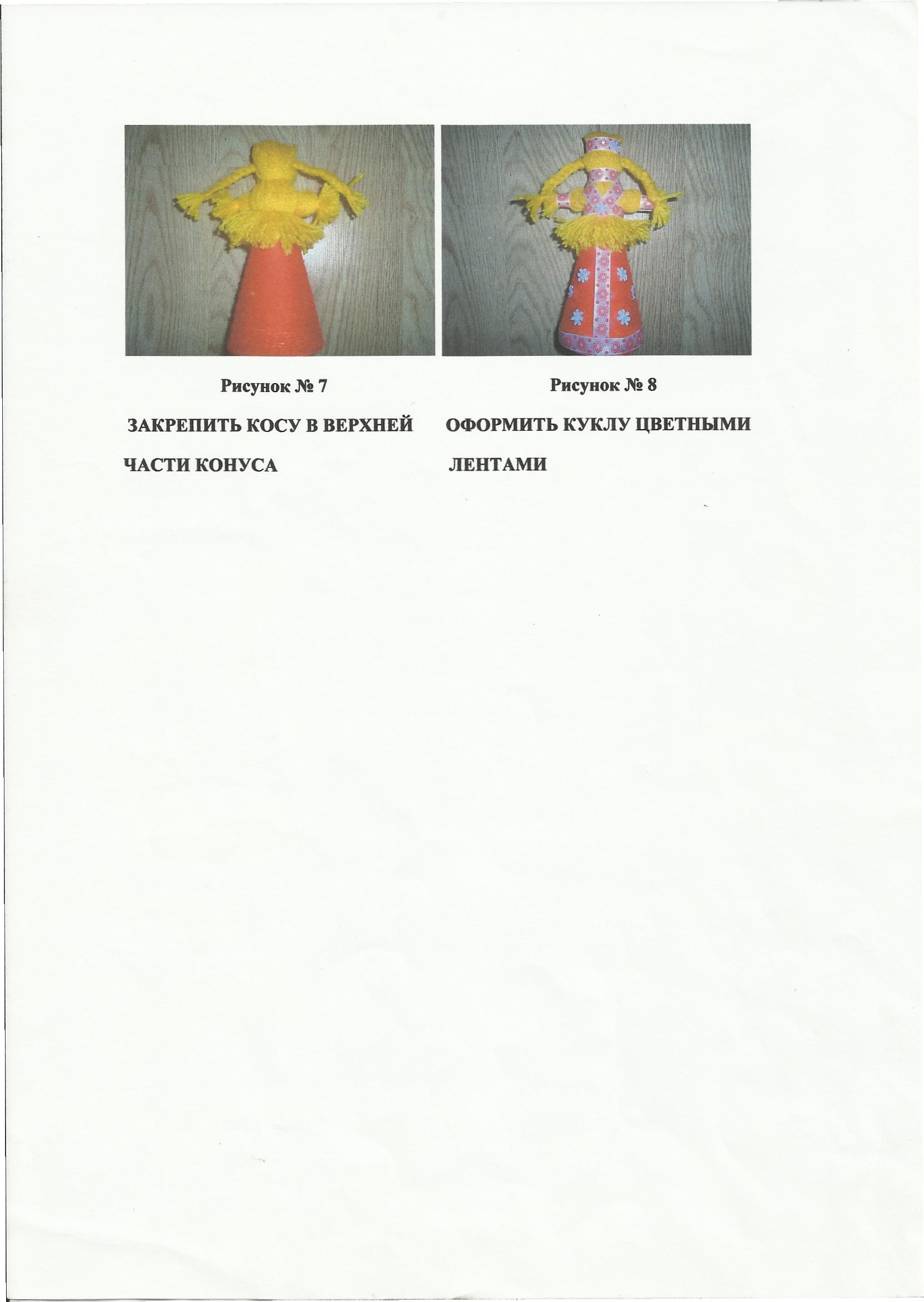 Мастер-класс по технологии на тему Плетение куклы из ниток(4 класс)
