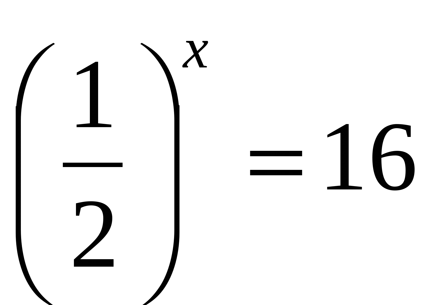 Конспект урока по математике на тему«Показательные уравнения» (11 класс).
