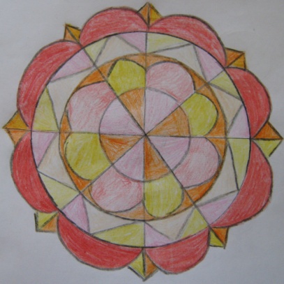 Конспект урока ИЗО на тему Витражная роза. Орнамент в круге (3 класс)