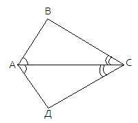 Урок по геометрии для 7 класса «Признаки равенства треугольников»