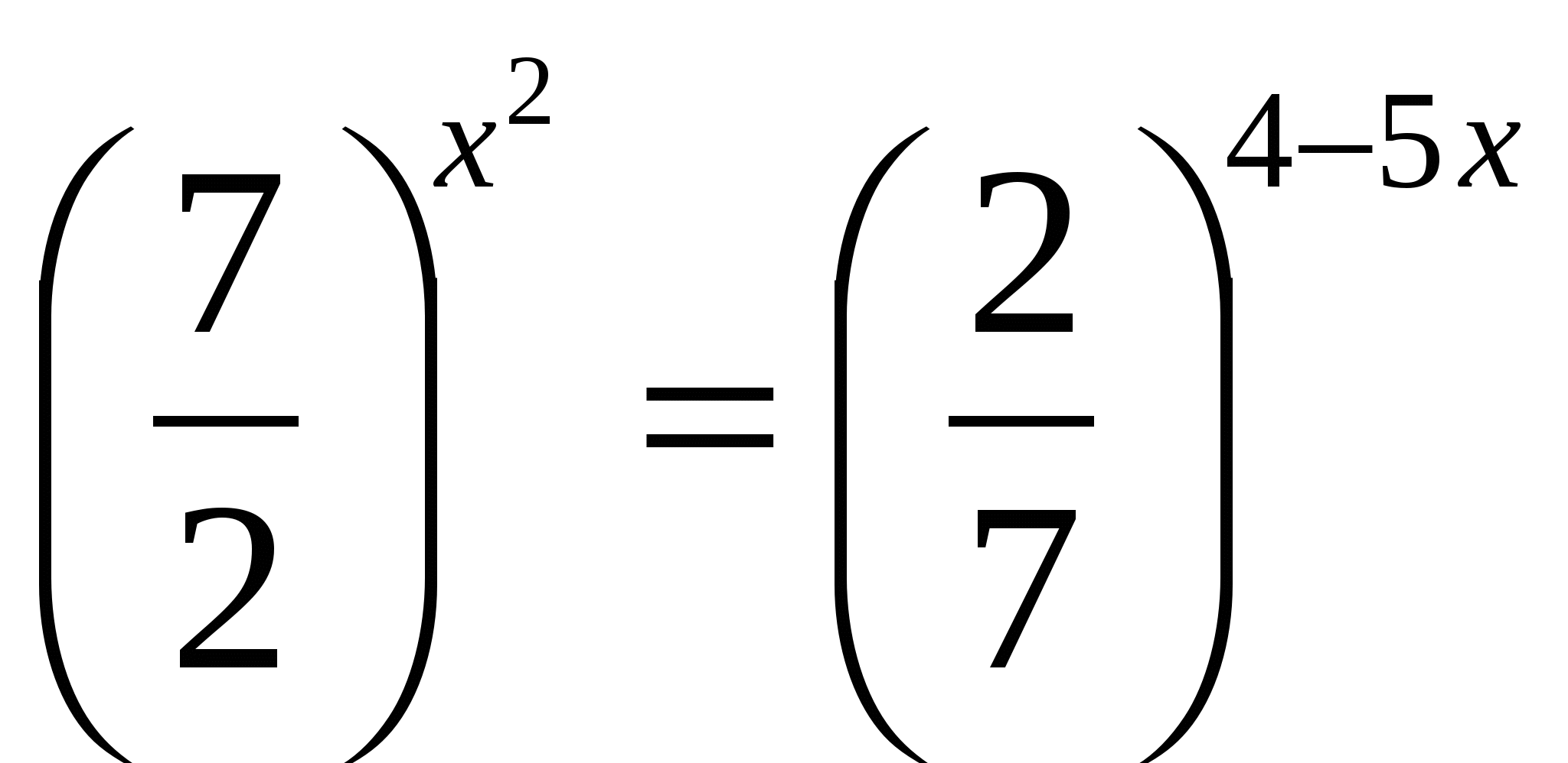 Урок Методы решения показательных уравнений