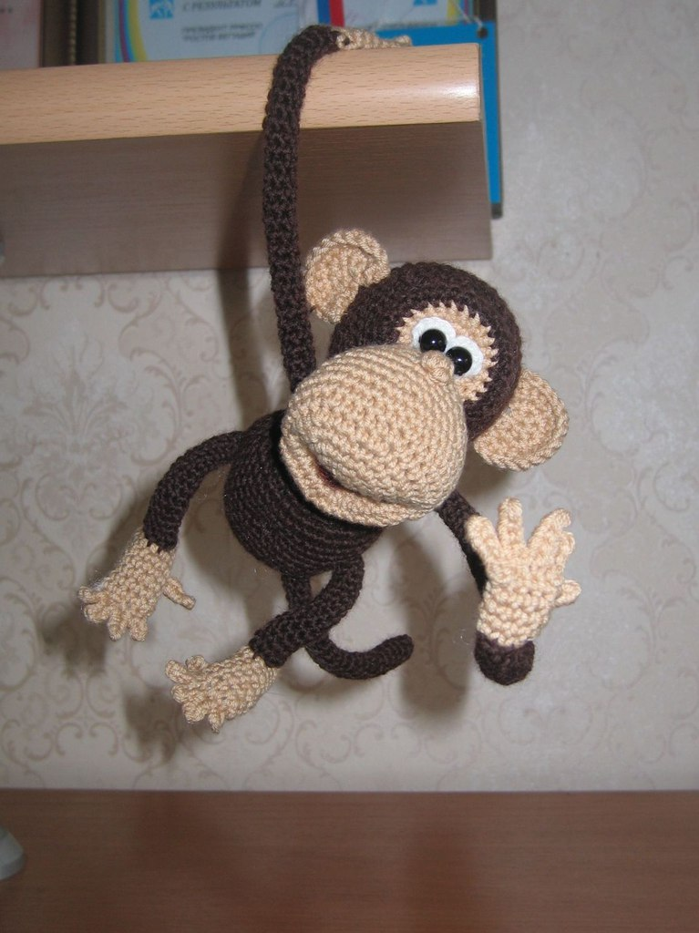 Подборка сувениров к новому году своими руками (инструкция вязаная обезьянка, иллюстрации поделок)