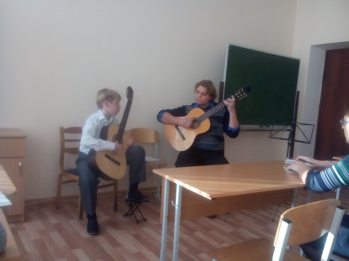 Работа над развитием технических навыков с учащимися младших классов по специальности классическая гитара
