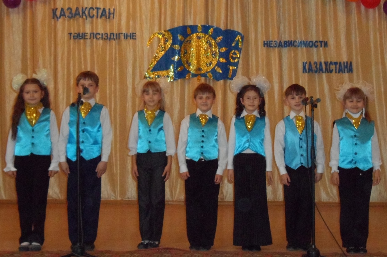 Внеклассное мероприятие «Моя Родина - мой независимый Казахстан»
