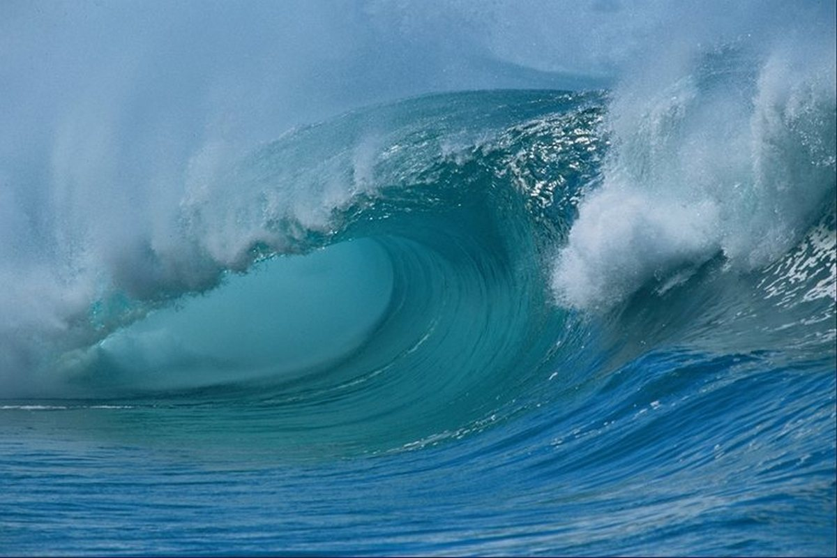 Урок в 6 классе: Волны в океане.