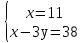 Фрагмент урока «Решение систем линейных уравнений способом сложения»