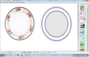 Урок по технологии в 1 кл «Украшение посуды орнаментом»