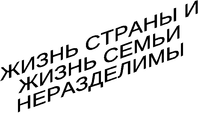 Внеклассное мероприятие «Жизнь страны и жизнь семьи неразделимы»