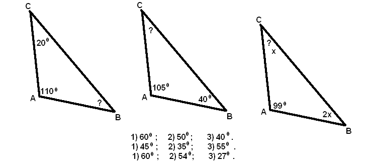 Урок по геометрии на тему Сумма внутренних углов треугольника (7 класс)