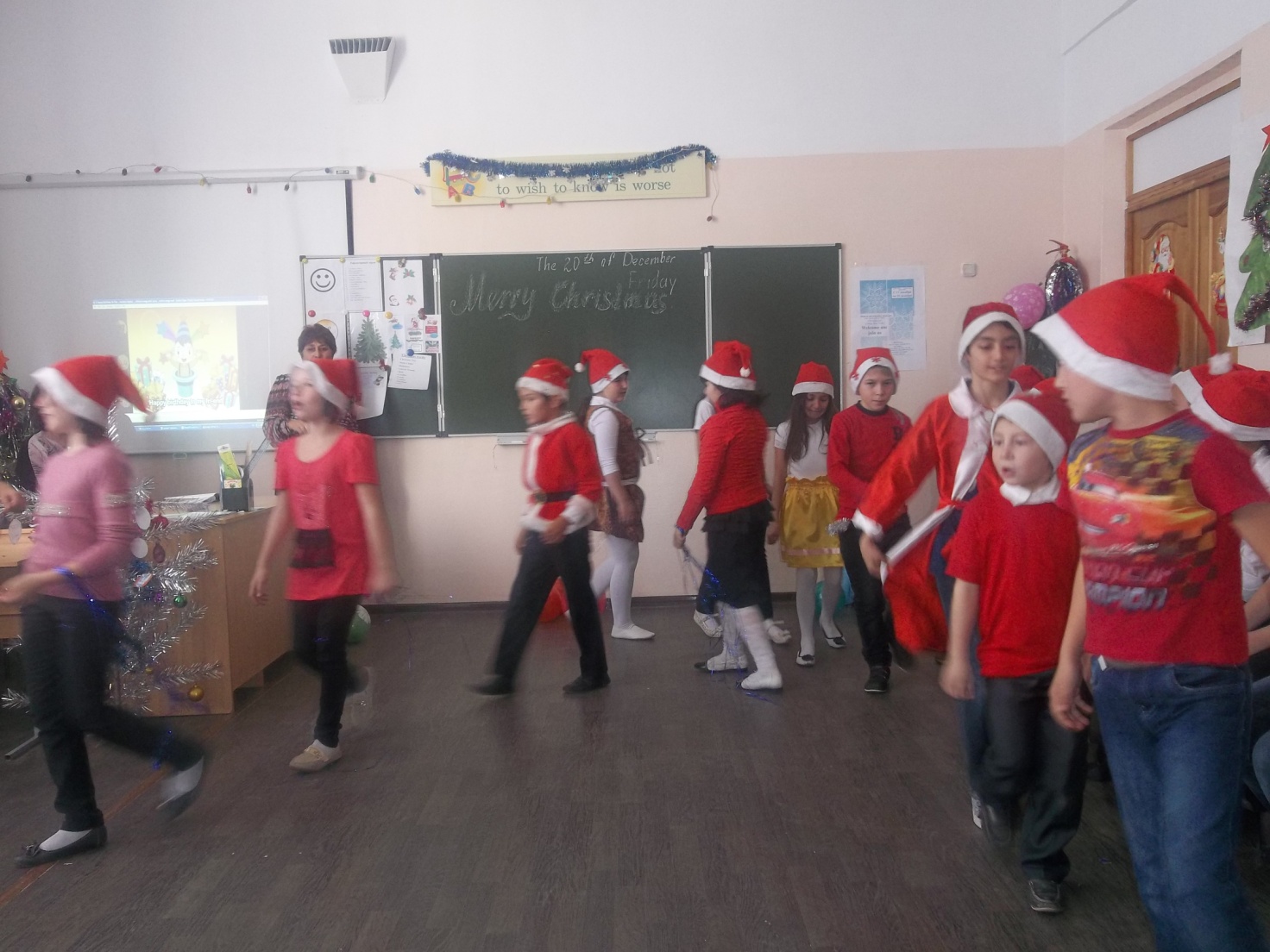CHRISTMAS Внеклассное мероприятие по ФГОС в 4в классе “Веселое рождество”