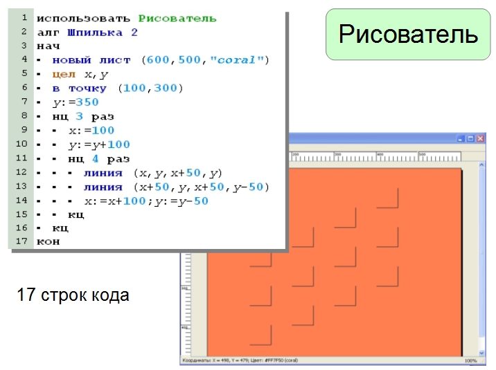 Как нарисовать треугольник в кумире рисователь