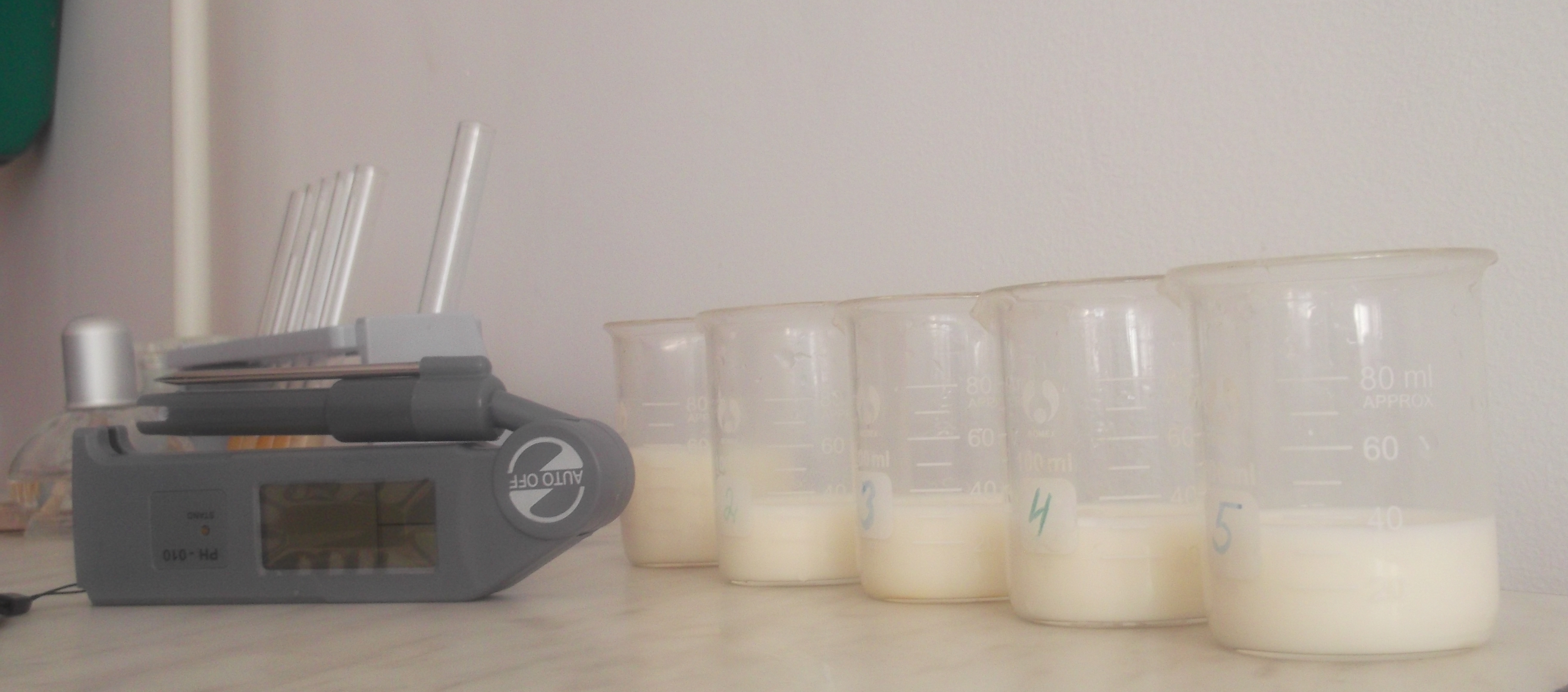 Научная работа Изучение качества состава молока