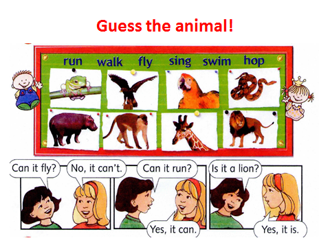 Урок-презентация «Can an elephant swim? «