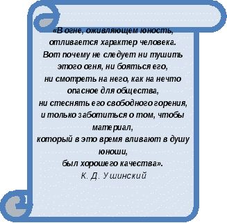 Программа воспитательной работы на 2 года (8-9 классы) Ни шагу назад, ни шагу на месте, а только вперед и только вместе!