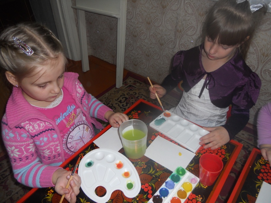 Детский исследовательский проект «Сколько красок нужно для рисования?»