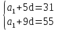 Арифметикалық прогрессияның алғашқы n мүшесінің қосындысы.