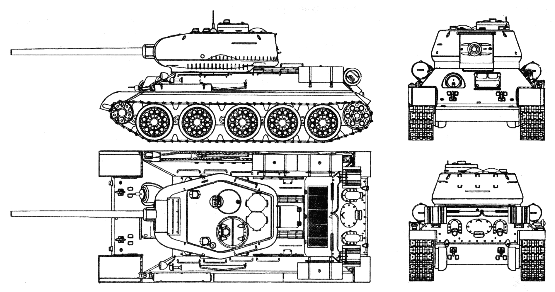 Технологическая карта изготовления модели танка из ДВП
