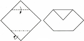Методическое пособие по оригами Условные обозначения