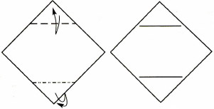 Методическое пособие по оригами Условные обозначения