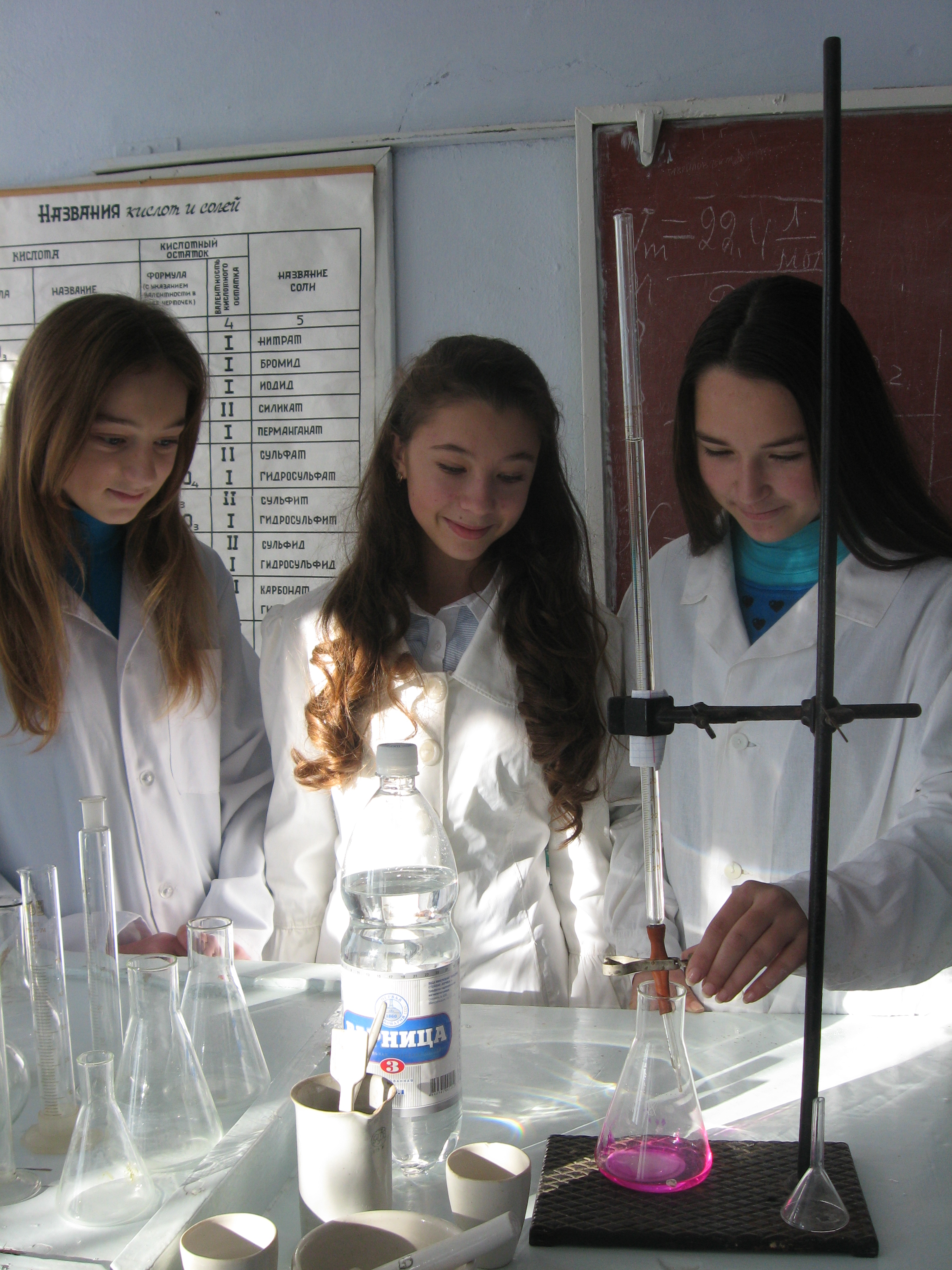 Исследовательская работа по химии на тему Химический образ естественных растворов Приднестровья